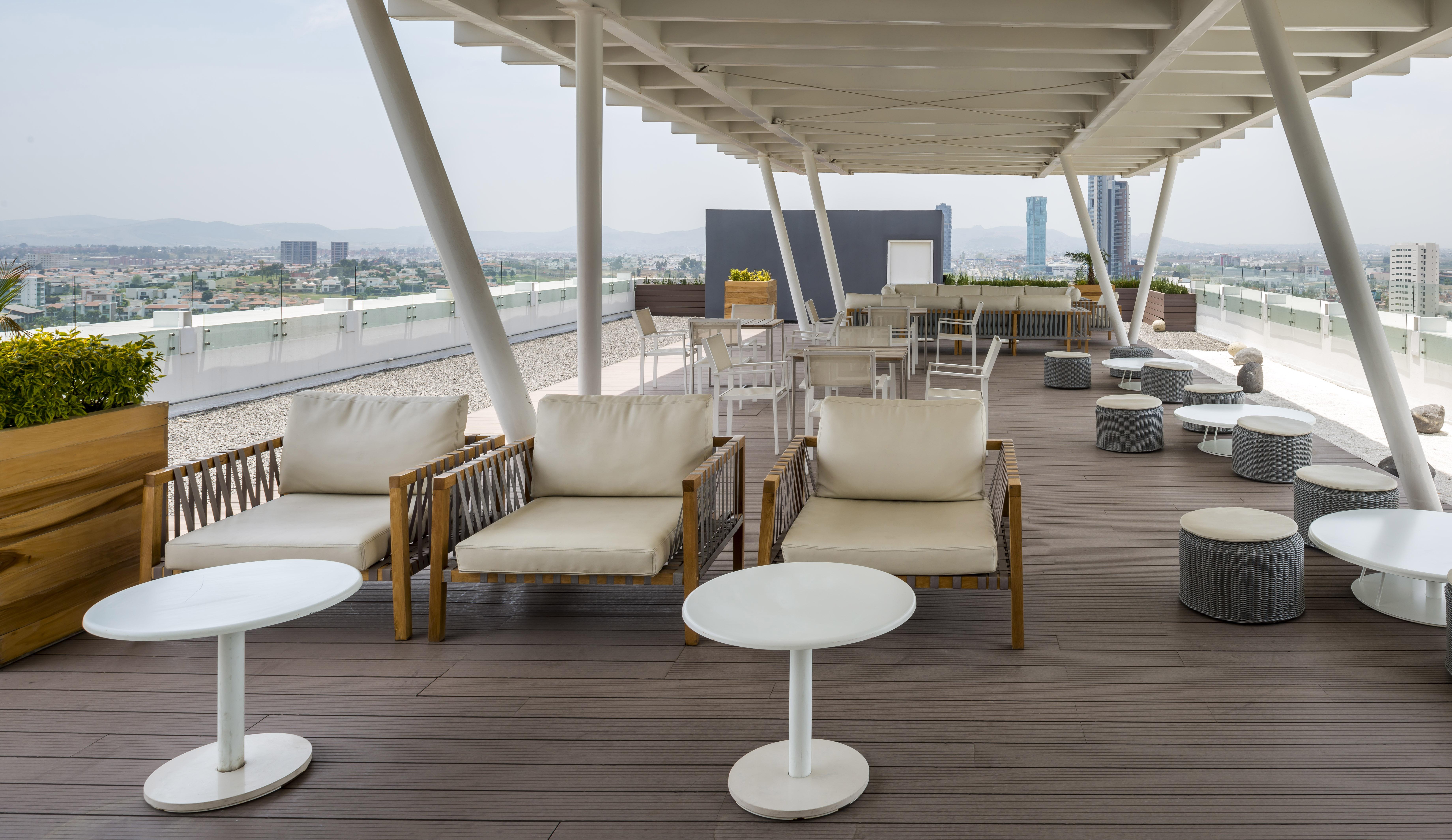 Camino Real Puebla Angelopolis Hotel Екстериор снимка Rooftop lounge